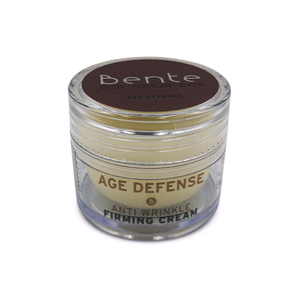 AGE DEFENSE Anti Wrinkle Firming Cream - ESSENTIAL OIL FREE - Bente Pur Natur