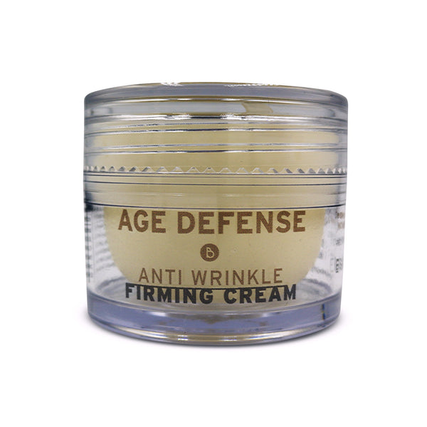 AGE DEFENSE Anti Wrinkle Firming Cream - ESSENTIAL OIL FREE - Bente Pur Natur