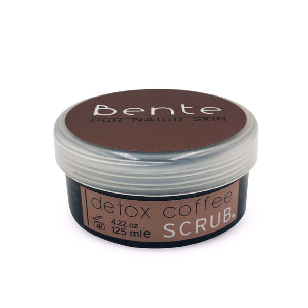 DETOX COFFEE SCRUB - ESSENTIAL OIL FREE - Bente Pur Natur