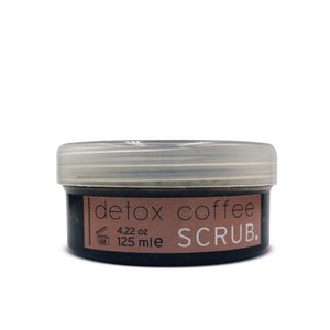 DETOX COFFEE SCRUB - ESSENTIAL OIL FREE - Bente Pur Natur