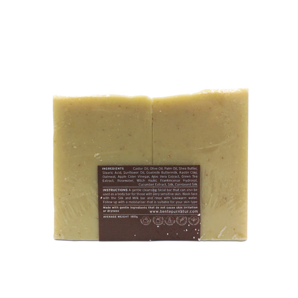 SILK MILK FACE BAR - Bente Pur Natur